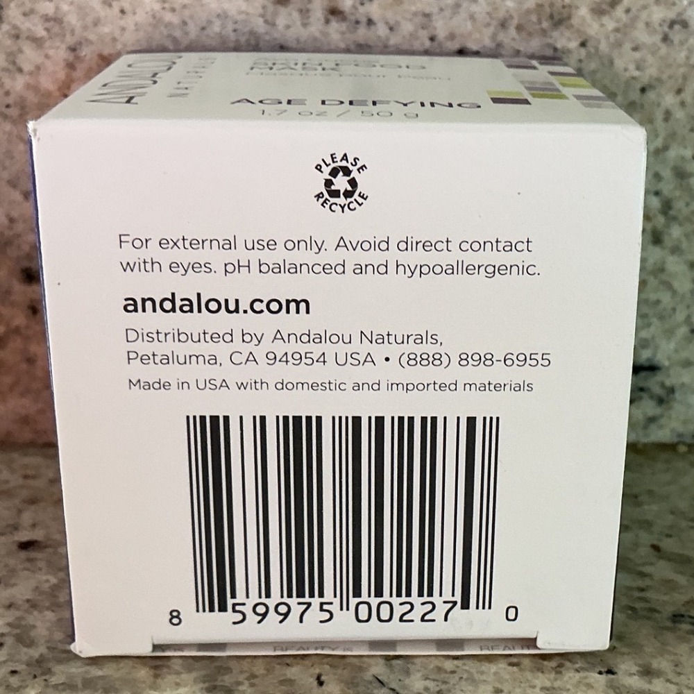 Andalou Naturals Avo Cocoa Skin Food Mask 1.7oz New Age Defying Fruit Stem Cell - Picture 4 of 5